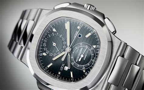 patek philippe nautilus black dial|patek philippe nautilus flyback chronograph.